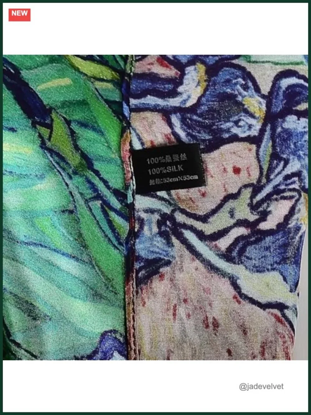 100% Mulberry Silk Neck Scarf 21